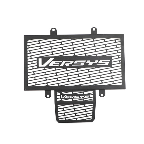 Stainless Steel Radiator Guard Protector Grill Cover For Kawasaki KLE250 Versys-X 250 KLE300 Versys-X 300 2017-2020 BLK Stainless Steel Radiator Guard Protector Grill Cover For Kawasaki KLE250 Versys-X 250 KLE300 Versys-X 300 2017-2020 BLK