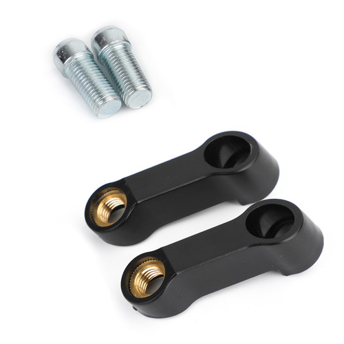 10mm M10 UNIVERSAL Motorcycle Mirror Riser Extenders Spacers Extension Adapter Adaptor 10mm M10 UNIVERSAL Motorcycle Mirror Riser Extenders Spacers Extension Adapter Adaptor