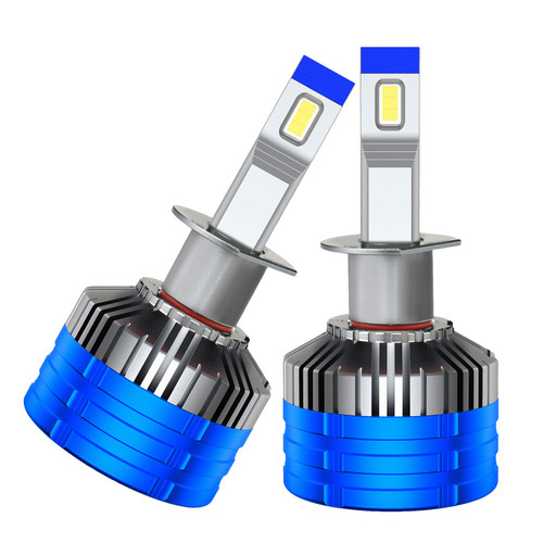 2Pcs H3 LED Headlight Kit Bulbs 6000K Driving Light Fog Lights Bright Truck