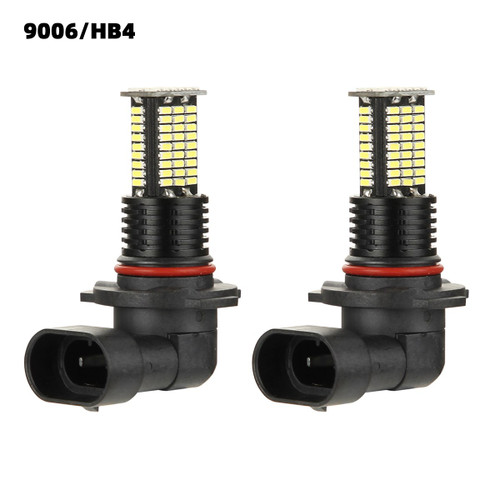 2PCS 9006/HB4 LED Headlight Driving Light Fog Light Lamp 6000K White Bright