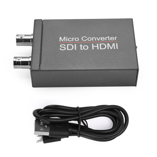 1 Sdi In To 2 Hdmi + Sdi Out Mini Hd Video Micro Converter Audio Switcher 1 Sdi In To 2 Hdmi + Sdi Out Mini Hd Video Micro Converter Audio Switcher