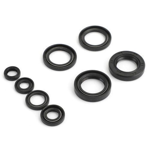 Complete Engine Oil Seal Kit Fit For Yamaha IDT125 DT175 MX125 MX175 YZ100 YZ125 IT175