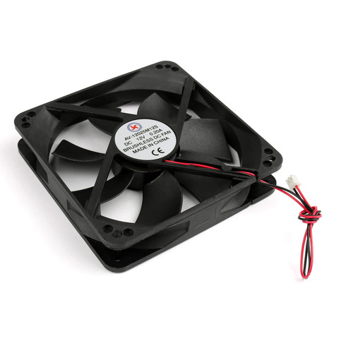 1Pcs DC Brushless Cooling PC Computer Fan 12V 12025s 120x120x25mm 0.2A 2 Pin