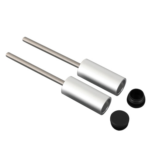 Spot Driving Fog Auxiliary Light Extension Rod Adapter Fit For BMW R1200GSA 2014-2018 R1250GSA 2018-2021 SIL