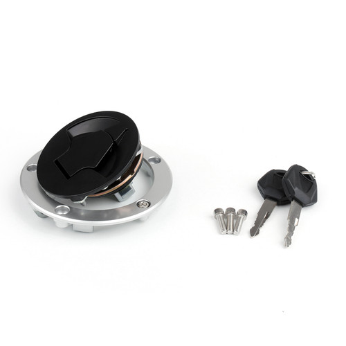 Fuel Gas Tank Cap Keys Set Fit For Kawasaki Z750/R Z800 Z1000/SX ZZR1400 ER-6F 07-16