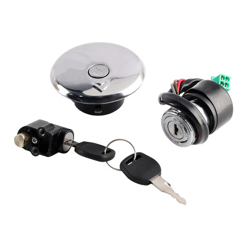 Ignition Switch Lock ; Fuel Gas Cap Key Set Fit For Suzuki GN125 1982-2001 Generic Ignition Switch Lock ; Fuel Gas Cap Key Set Fit For Suzuki GN125 1982-2001 Generic