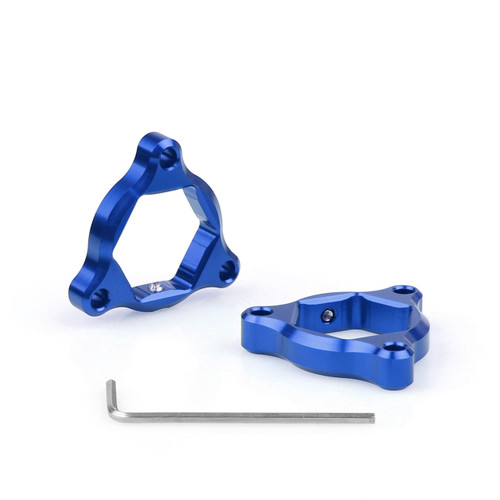 Fork Preload Adjusters Ducati 1098 748 916 996 998 999 22mm Blue Fork Preload Adjusters Ducati 1098 748 916 996 998 999 22mm Blue