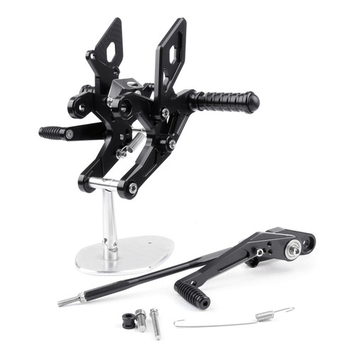Adjustable Rearsets FiT For Honda CBR500R CB500F 2016-2017 BLK