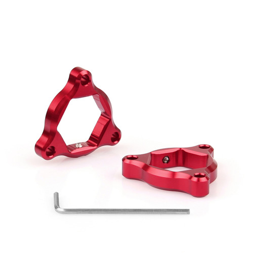 Fork Preload Adjusters Ducati 1098 748 916 996 998 999 22mm Red Fork Preload Adjusters Ducati 1098 748 916 996 998 999 22mm Red