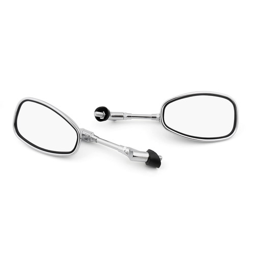 Motocycle Rear View Mirrors Fit For Yamaha V-MAX XJR1200 MT-03 FZ6 XV950 CHR