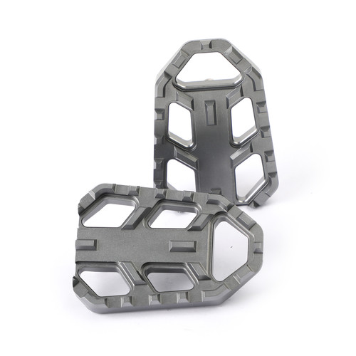 Aluminum Wide Foot Peg Adaptors Footpegs Fit For Suzuki V-Strom DL 650 & 1000 , XT 2006-2020 TIT Aluminum Wide Foot Peg Adaptors Footpegs Fit For Suzuki V-Strom DL 650 & 1000 , XT 2006-2020 TIT