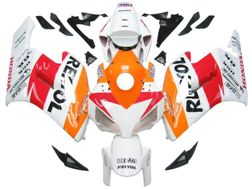 Fairings Honda CBR 1000 RR White Orange Repsol Racing (2004-2005)