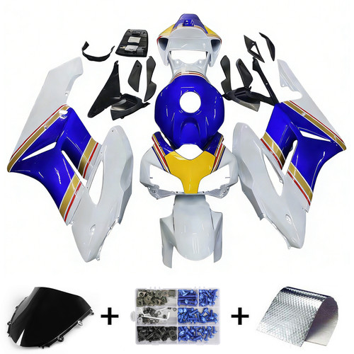 2004-2005 Honda CBR1000RR Amotopart Fairings Multi-Color Rothmans Honda Racing Customs Fairing