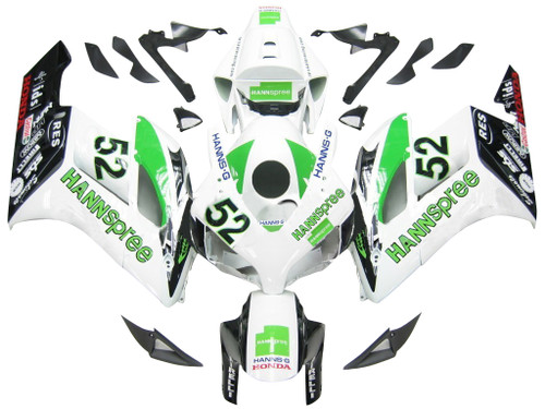 Fairings Honda CBR 1000 RR White No.52 Hannspree Racing (2004-2005)