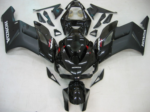 Fairings Honda CBR 1000 RR All Black RR Honda Racing (2004-2005)