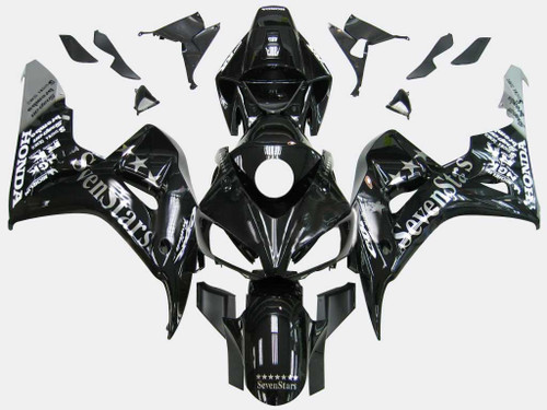 Fairings Honda CBR 1000 RR Black SevenStars Racing (2006-2007) Fairings Honda CBR 1000 RR Black SevenStars Racing (2006-2007)