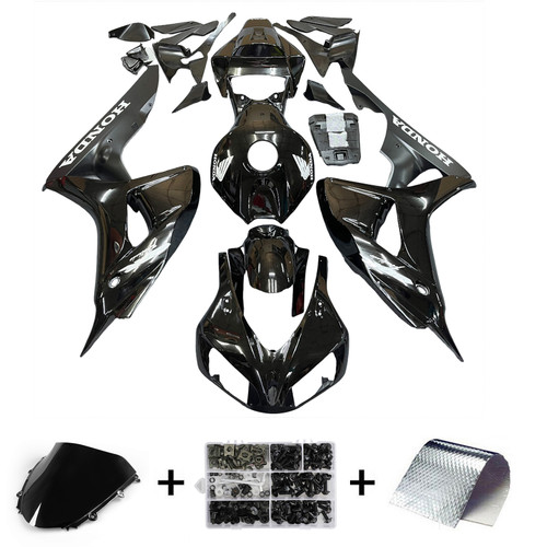 Fairings Honda CBR 1000 RR All Black CBR Racing (2006-2007) Fairings Honda CBR 1000 RR All Black CBR Racing (2006-2007)