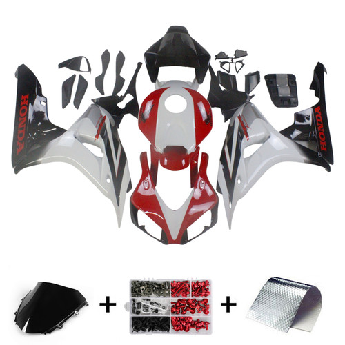 Fairings Honda CBR 1000 RR White Red Black CBR Racing (2006-2007) Fairings Honda CBR 1000 RR White Red Black CBR Racing (2006-2007)