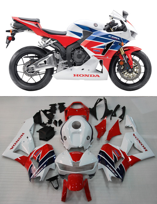 Fairings Honda CBR600RR HRC White Red Blue Racing (2013-2016)