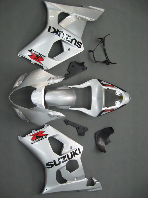 Fairings Suzuki GSXR 1000 Silver GSXR Racing  (2003-2004)