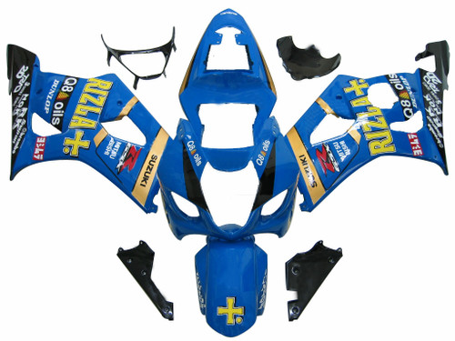 Fairings Suzuki GSXR 1000 Blue Rizla Racing  (2003-2004) Fairings Suzuki GSXR 1000 Blue Rizla Racing  (2003-2004)