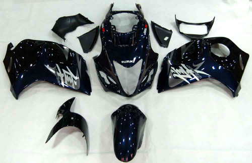 Fairings Suzuki GSX 1300 Hayabusa Blue Dark Metallic Hayabusa Racing  (2008-2016)