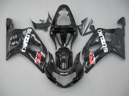 Fairings Suzuki GSXR 600 Black Suzuki GSXR Racing  (2001-2003) Fairings Suzuki GSXR 600 Black Suzuki GSXR Racing  (2001-2003)