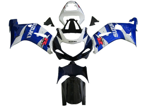 Fairings Suzuki GSXR 600 Blue & White GSXR Racing  (2001-2003)