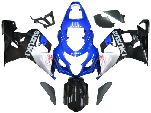 Fairings Suzuki GSXR 600 750 Blue Black Suzuki GSXR Racing  (2004-2005) Fairings Suzuki GSXR 600 750 Blue Black Suzuki GSXR Racing  (2004-2005)