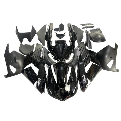 2006-2011 Kawasaki ZX14R Amotopart Fairings Black Ninja Racing 2006-2011 Kawasaki ZX14R Amotopart Fairings Black Ninja Racing