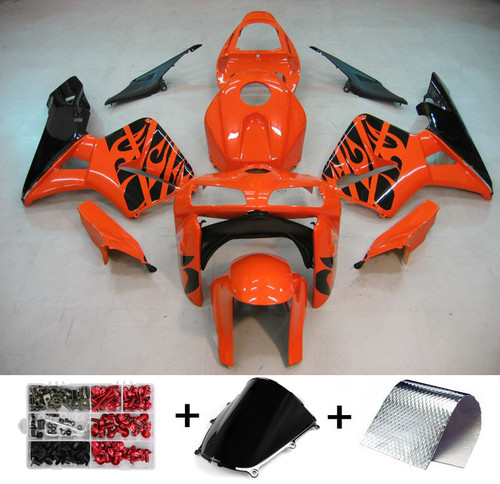 ABS Injection Mold Bodywork Fairing Kit For Honda CBR600RR 2005 2006 F5