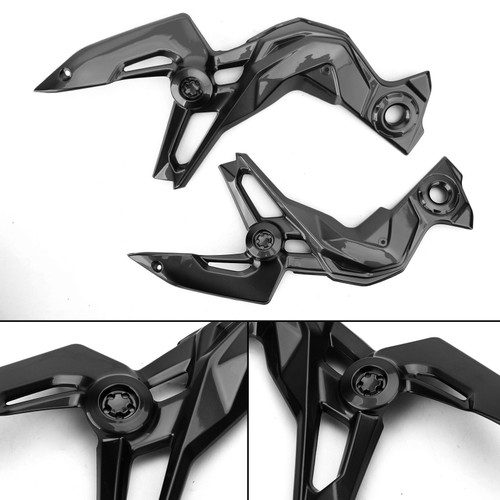 Motorcycle ABS Plastic Frame Guard Cover Trim for Kawasaki Z900 2020-2021 Motorcycle ABS Plastic Frame Guard Cover Trim for Kawasaki Z900 2020-2021