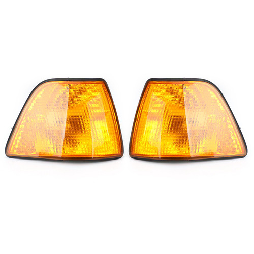 Euro Corner Lights For BMW E36 3-Series 4Dr Sedan/Hatchback 1992-1998 Amber