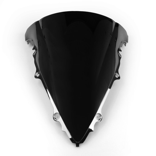 Windshield WindScreen Double Bubble Yamaha YZF R6 (2003-2005), Black