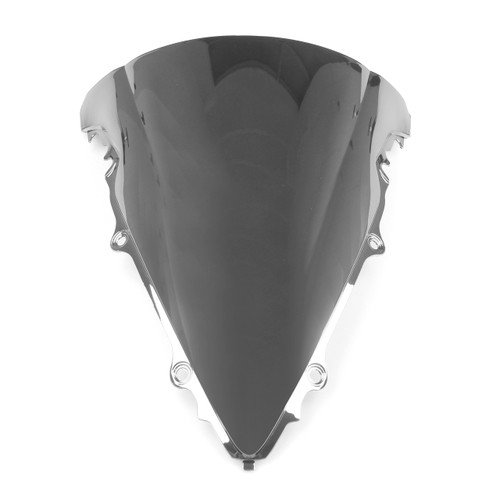 Windshield WindScreen Double Bubble Yamaha YZF R6 (2003-2005) Blue, Chrome Windshield WindScreen Double Bubble Yamaha YZF R6 (2003-2005) Blue, Chrome