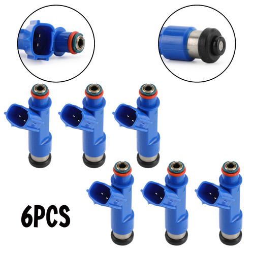 6PCS Fuel Injectors 23250-22080 fit Corolla Matrix Pontiac 1.8L 2005-2008