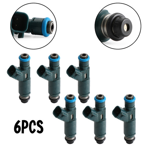 6PCS Fuel Injectors 2M2E-A7B Fit Mazda 6 MPV 3.0L 2002-2008 2M2EA7B 6PCS Fuel Injectors 2M2E-A7B Fit Mazda 6 MPV 3.0L 2002-2008 2M2EA7B