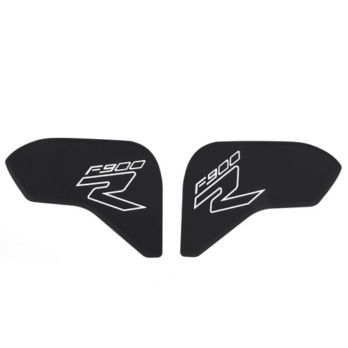 2X Side Tankpad Fuel Tank Protector Fit For Bmw F900R 2020 Made Of Rubber Black