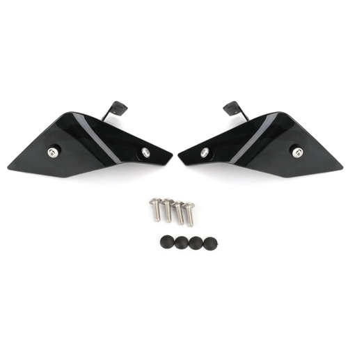 Top Side Wing Windshield Air Deflector For Honda Crf1100L 20+ Made Of Plastic