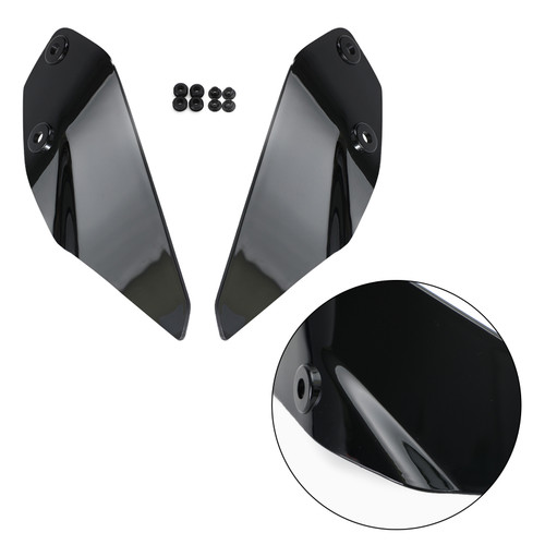 Windshield Plate Side Panels for BMW R1200GS ADV 2014-2020 R1250GS ADV 2019-2021 BLK