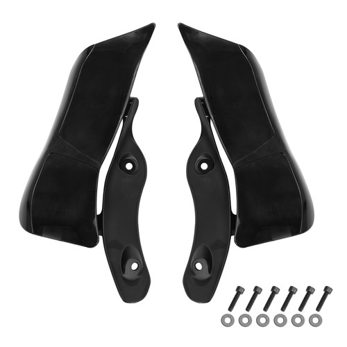 Adjustable Upper Fairing Side Wind Air Deflector For Road Glide 2015-2020