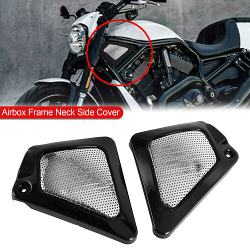 Airbox Frame Neck Side Cover For V-Rod VRSCA Screamin Night Rod Special Black