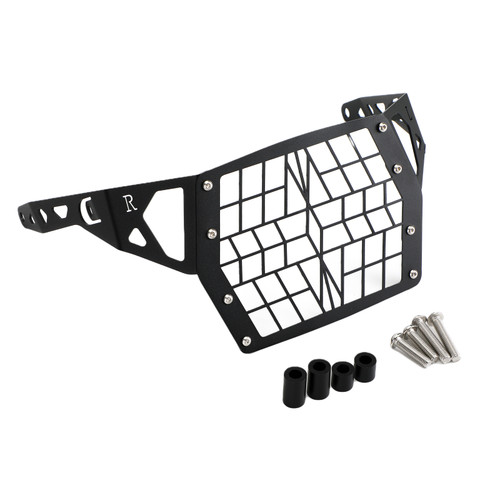 Headlight Grille Guard Cover Protector Fit For Suzuki Dl1050 Xt A 19+,Black