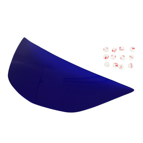 Front Headlight Lens Protection Cover Blue Fit For Kawasaki Zx-6R Zx 6R 94-97 Front Headlight Lens Protection Cover Blue Fit For Kawasaki Zx-6R Zx 6R 94-97