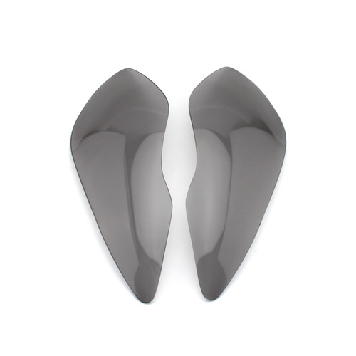Front Headlight Lens Protection Cover Smoke Fit For Kawasaki Zx 6R Zx636 09-18 Front Headlight Lens Protection Cover Smoke Fit For Kawasaki Zx 6R Zx636 09-18