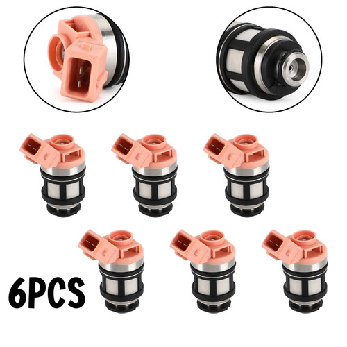 6PCS Fuel Injector 16600-88G10 Fit Nissan D21 Pathfinder Quest Mercury 3.0L V6 6PCS Fuel Injector 16600-88G10 Fit Nissan D21 Pathfinder Quest Mercury 3.0L V6