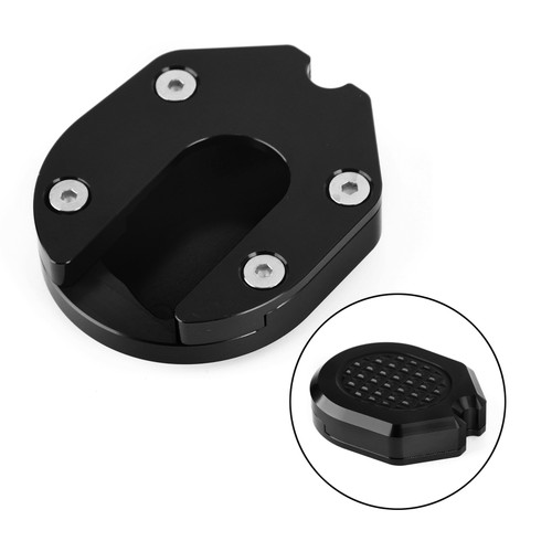 Kickstand Enlarge Plate Pad fit for HONDA FORZA 350/300/250/125 2018-2021 BLK