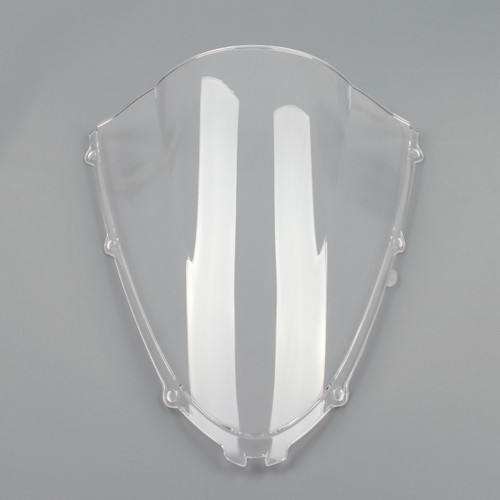 Windshield Windscreen Protector for Kawasaki ZX14R 2006-2018 Double Bubble, Clear