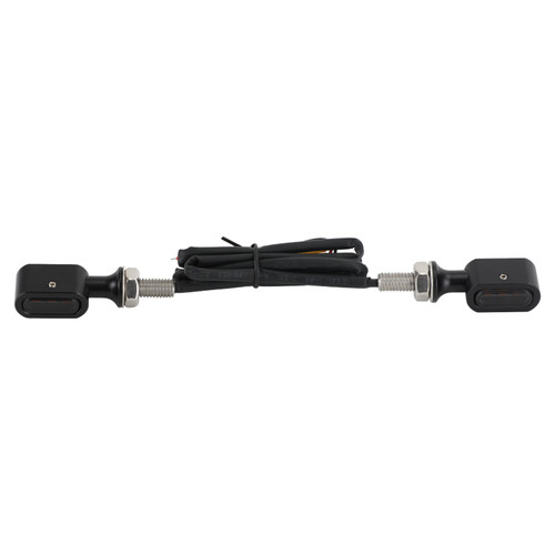 LED Rear Mini E Mark Turn Signal Indicator For Sportster Touring Dyna Black Smoke LED Rear Mini E Mark Turn Signal Indicator For Sportster Touring Dyna Black Smoke