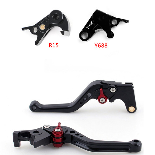 Short Clutch Brake Lever fit for Yamaha MT-09 Tracer 900/GT 21-22 YZF R6 17-20 BLK Short Clutch Brake Lever fit for Yamaha MT-09 Tracer 900/GT 21-22 YZF R6 17-20 BLK
